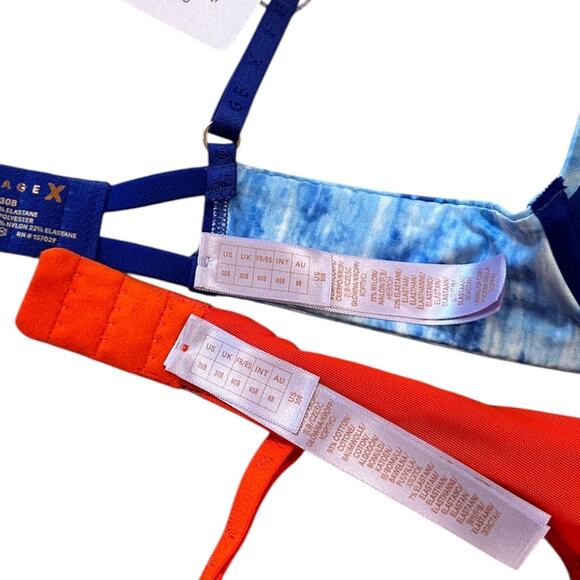 NWT Savage X Fenty Microfiber Push-up & Cotton T-Shirt Bra 30B Bundle - Picture 3 of 4